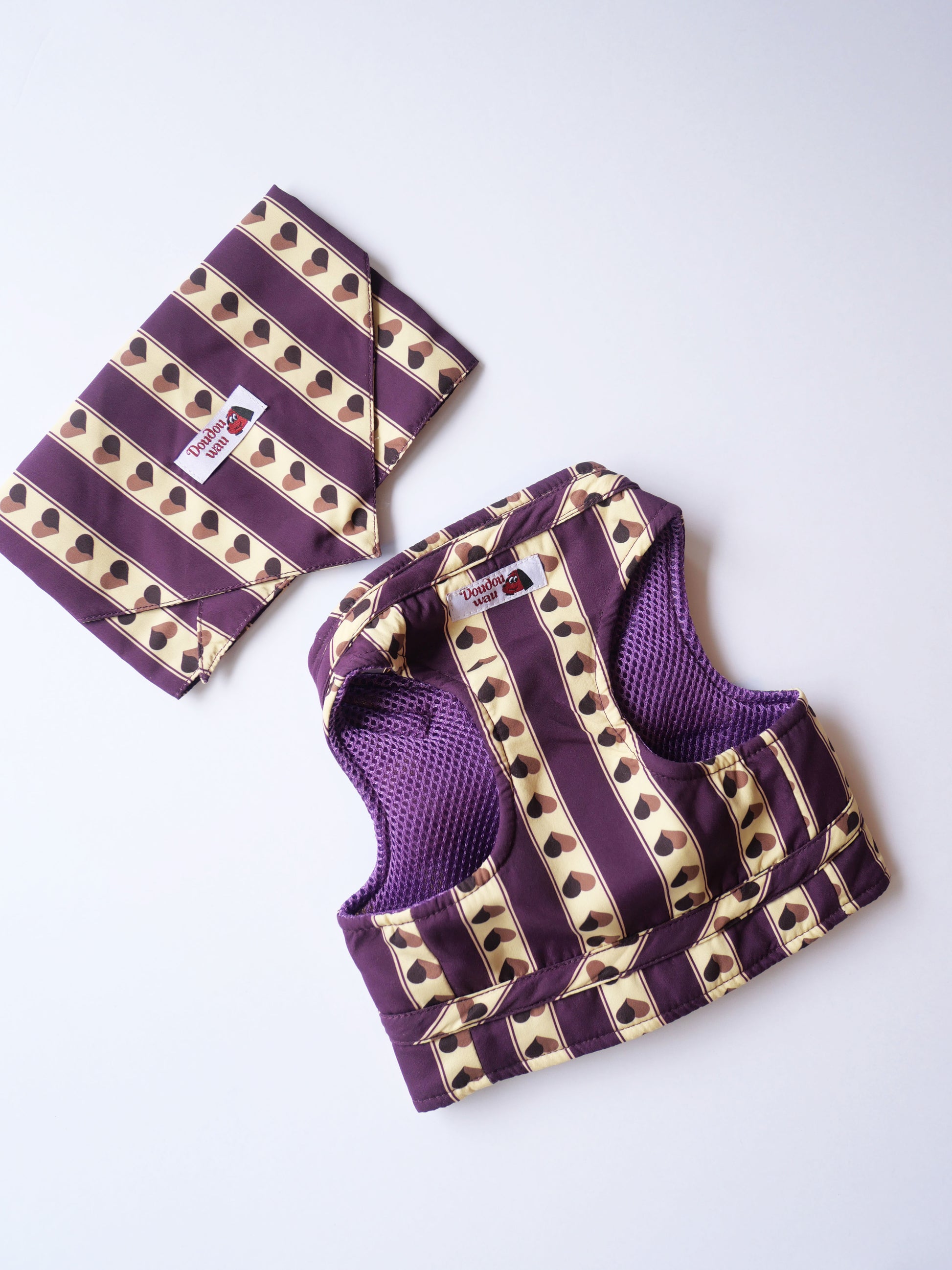 【レトロ・ハート】 HARNESS バンダナ付き