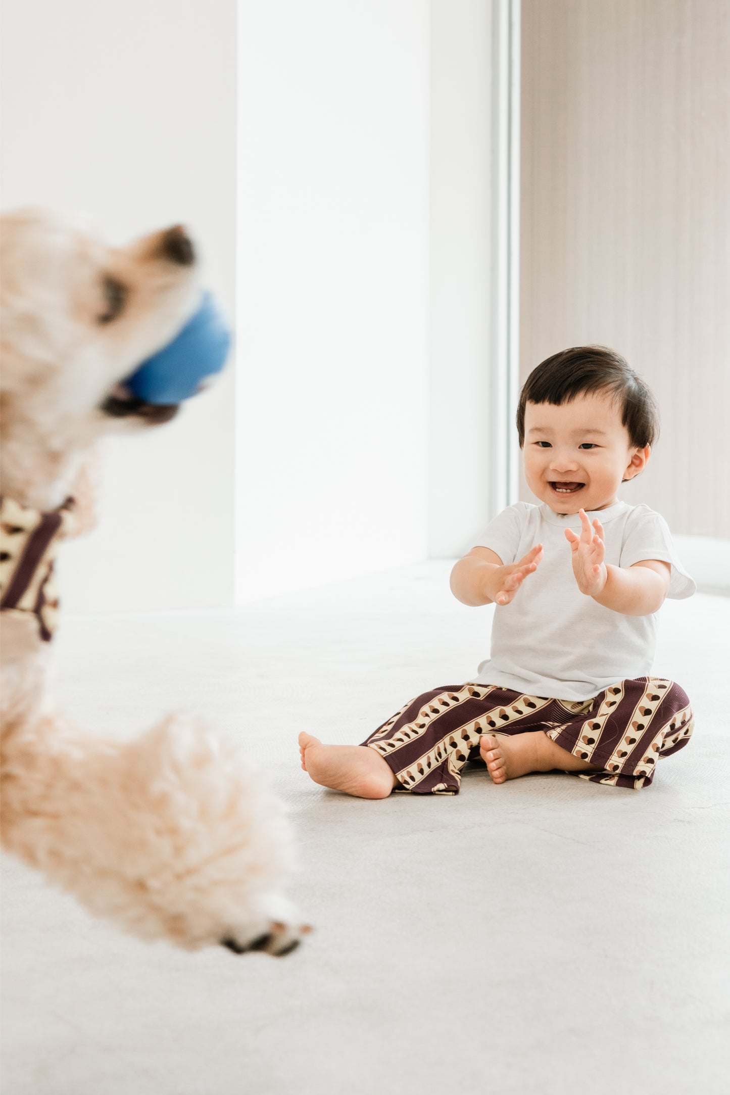 国産 犬用バンダナ レトロ・ハート【小型犬~大型犬まで対応】